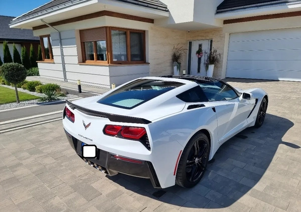 Chevrolet Corvette cena 219000 przebieg: 19640, rok produkcji 2017 z Przasnysz małe 191